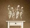 African Dancers Stencil