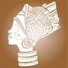 African Headdress Stencil