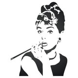 Audrey Hepburn Stencil
