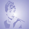 Audrey Hepburn Stencil