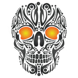 Skull Tattoo Stencil