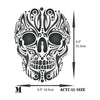 Skull Tattoo Stencil