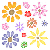 Flower Power Stencil