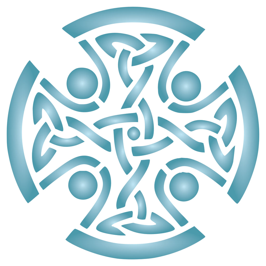 Celtic Cross Stencil