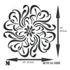 Flower Mandala Stencil