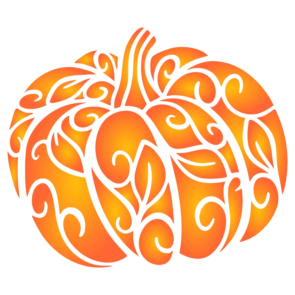 Fancy Pumpkin Stencil