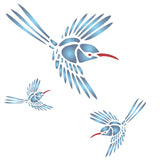 Hummingbird Stencil