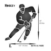 Hockey Stencil