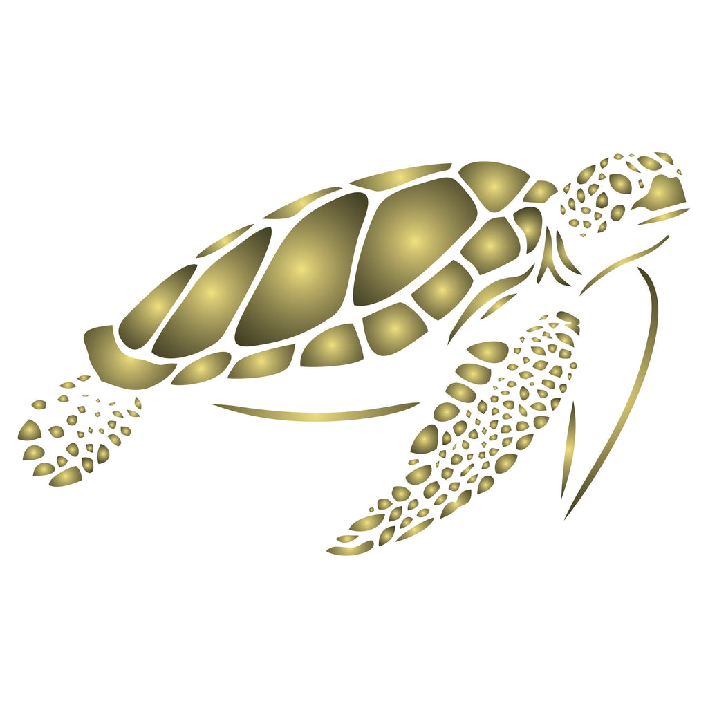 Sea Turtle Stencil
