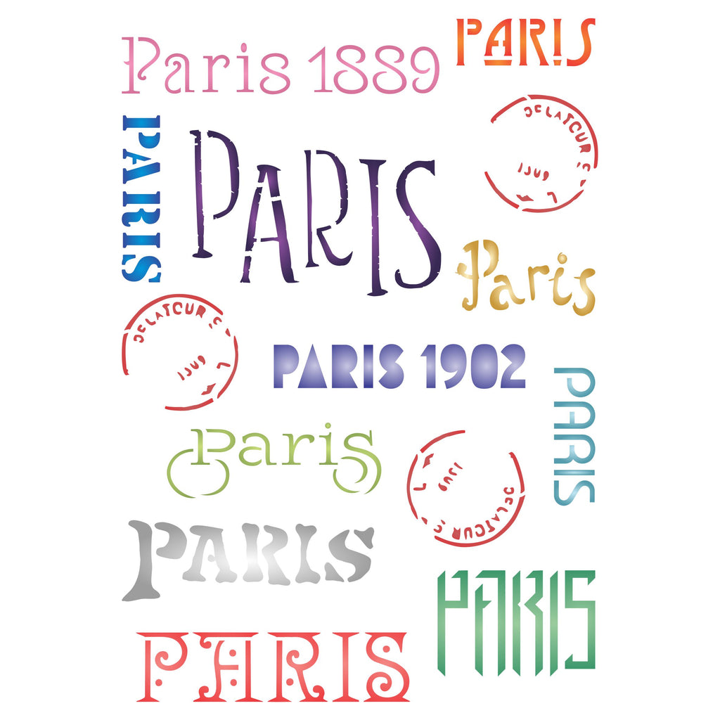 Paris Layering Stencil