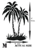 Palm Trees Stencil